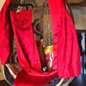 Red formal/prom dress